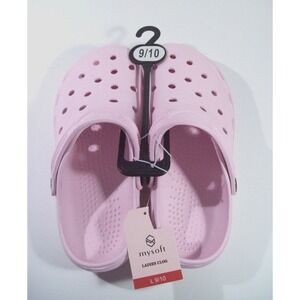 New Women's My Soft Clog Shoes, Size 9-10, Pink